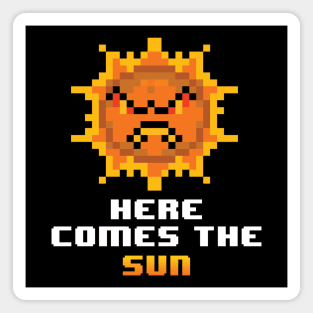 Angry Summer Sun Magnet